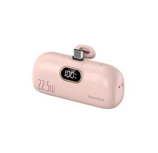 Built-in Plug Dazzling Power Bank