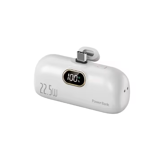 Built-in Plug Dazzling Power Bank