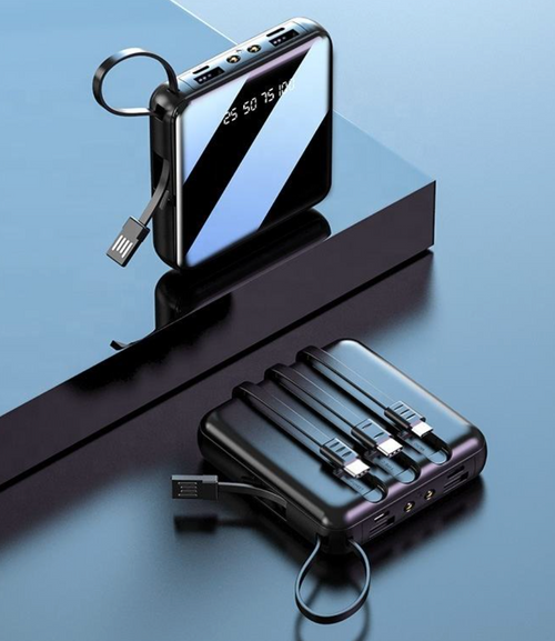 Built-in Cable Mini Power Bank