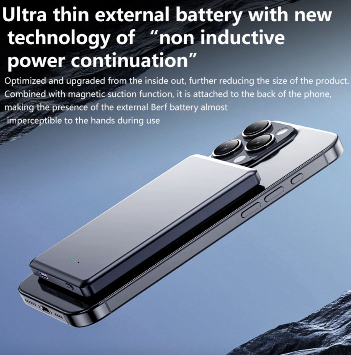 Ultra-Thin Magnetic Power Bank