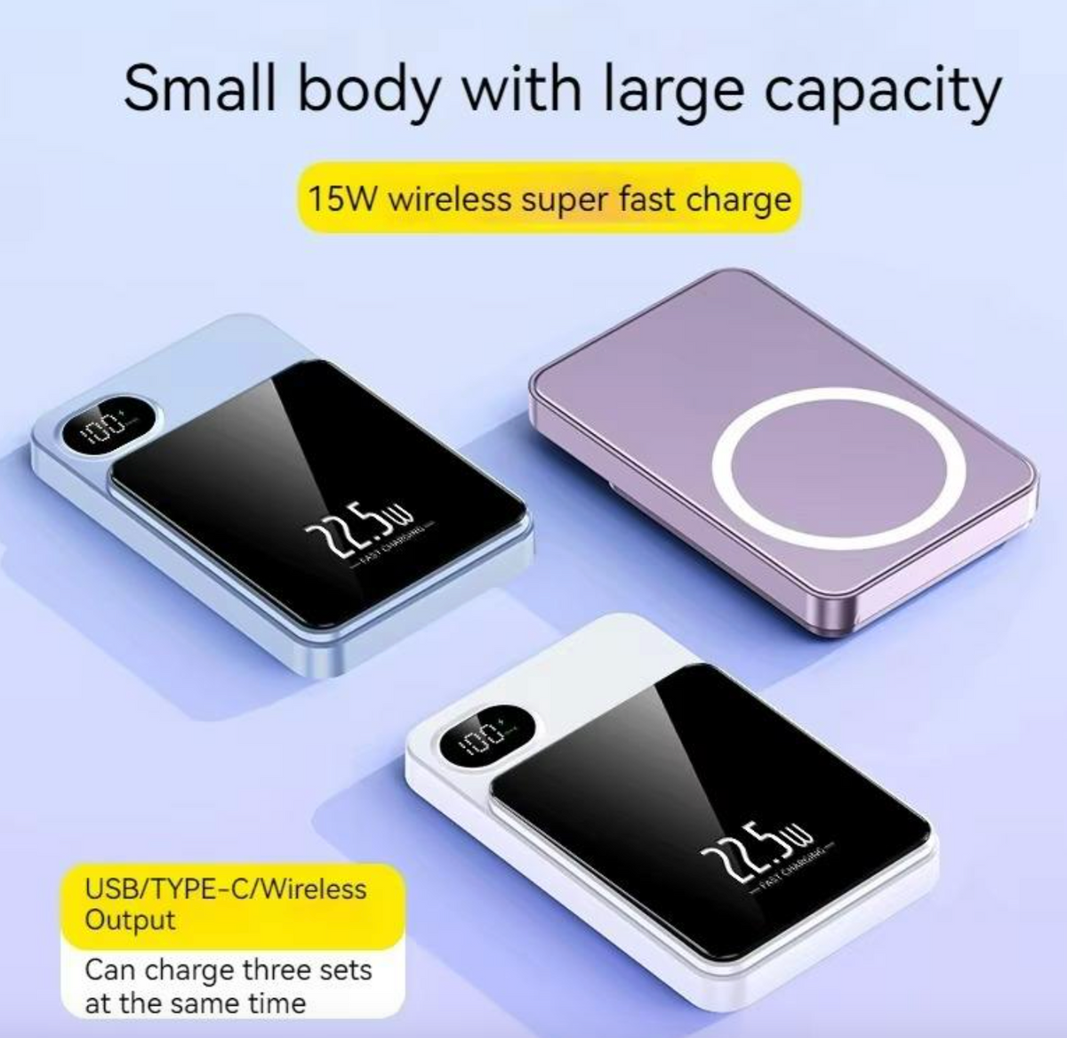 Super Slim Magnetic Power Bank