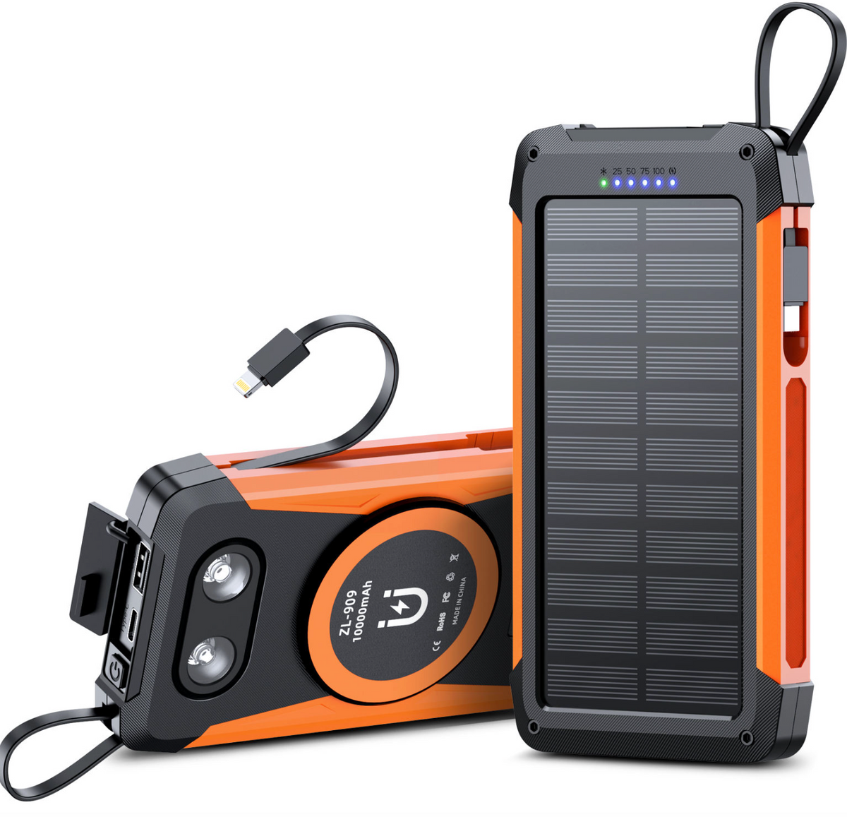Fast Charge Magnetic Solar Power Bank