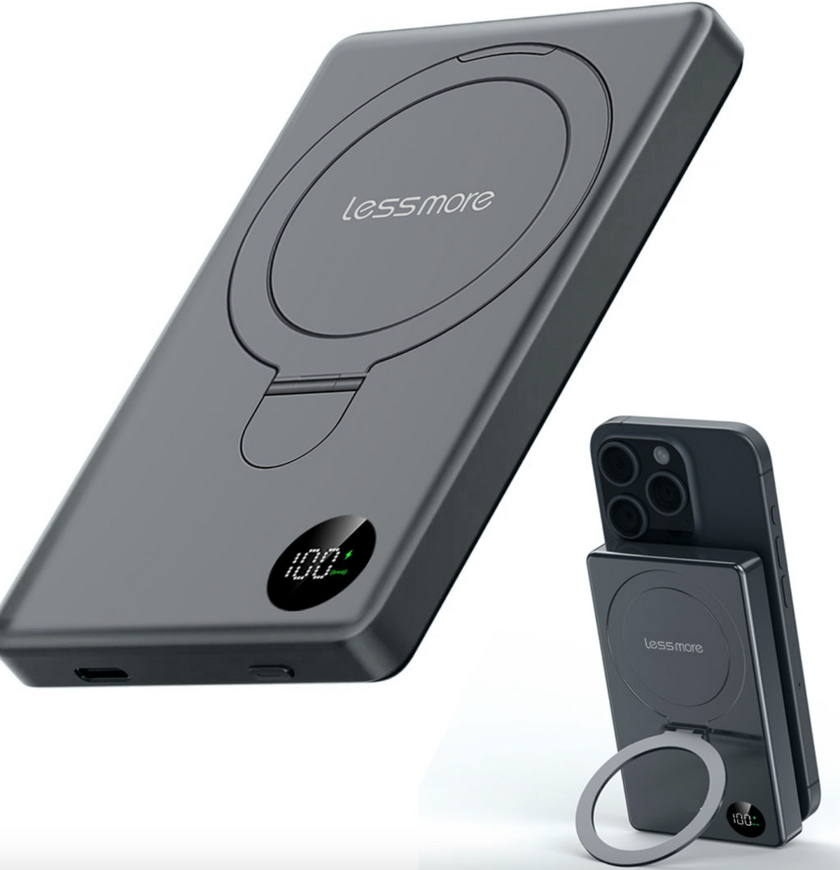 Emergency Wireless Metal Powerbank