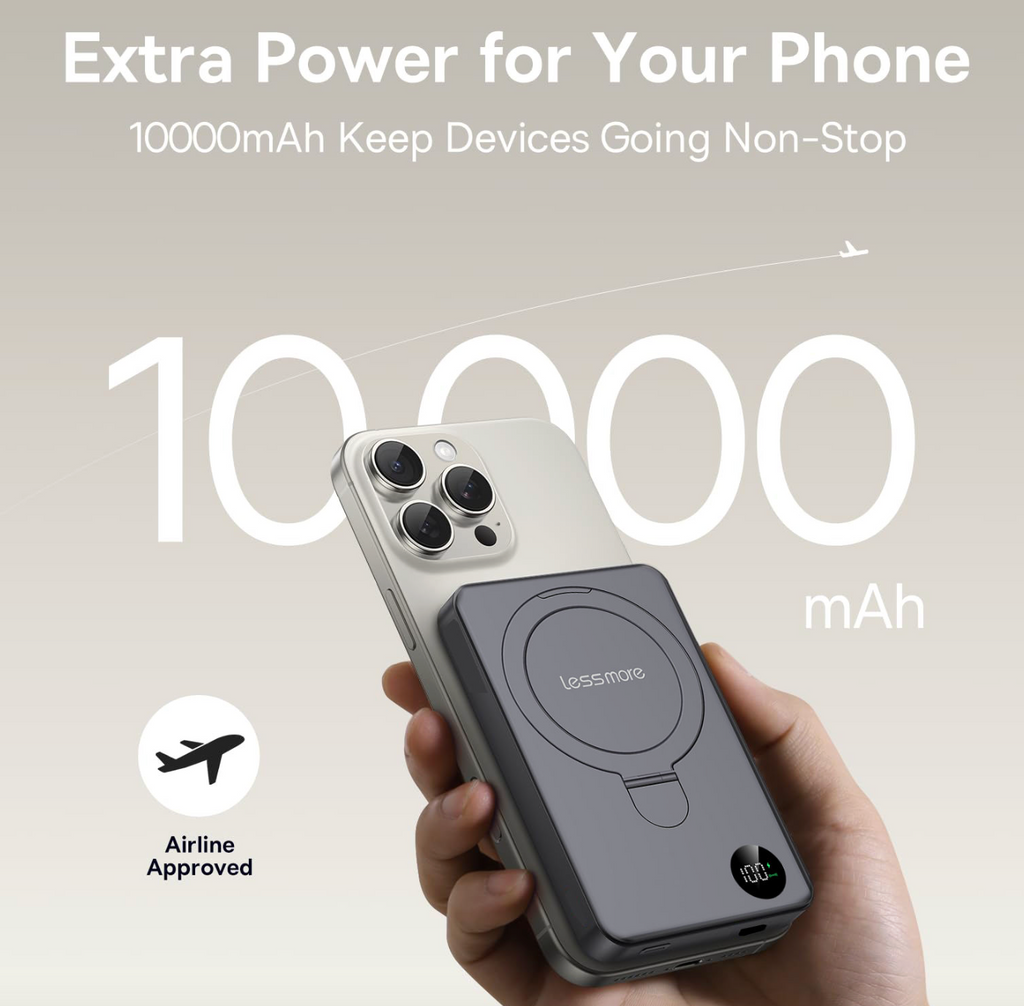 Emergency Wireless Metal Powerbank