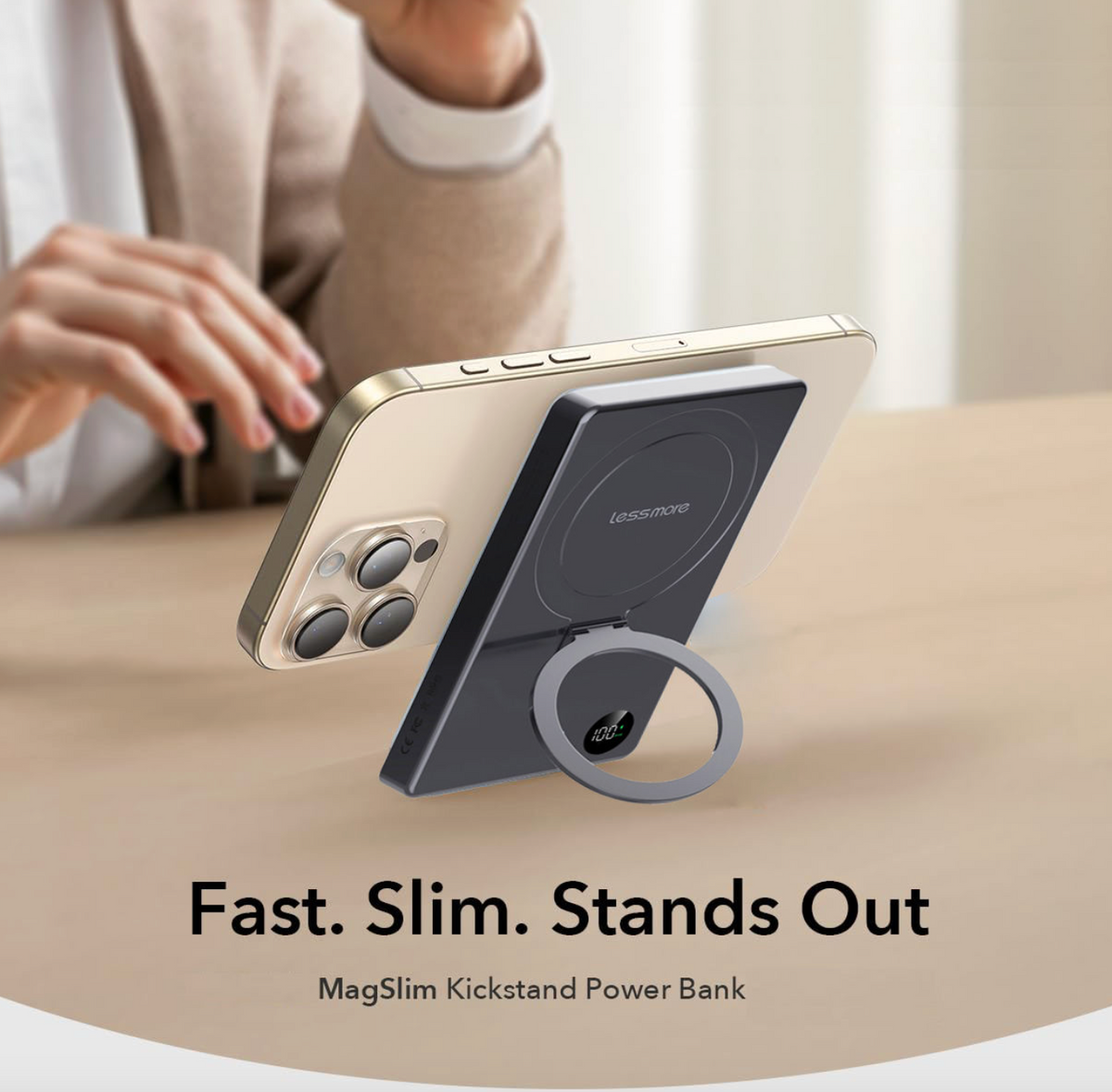 Emergency Wireless Metal Powerbank