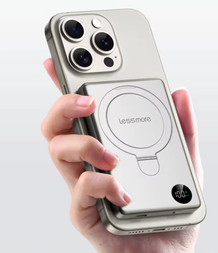 Emergency Wireless Metal Powerbank